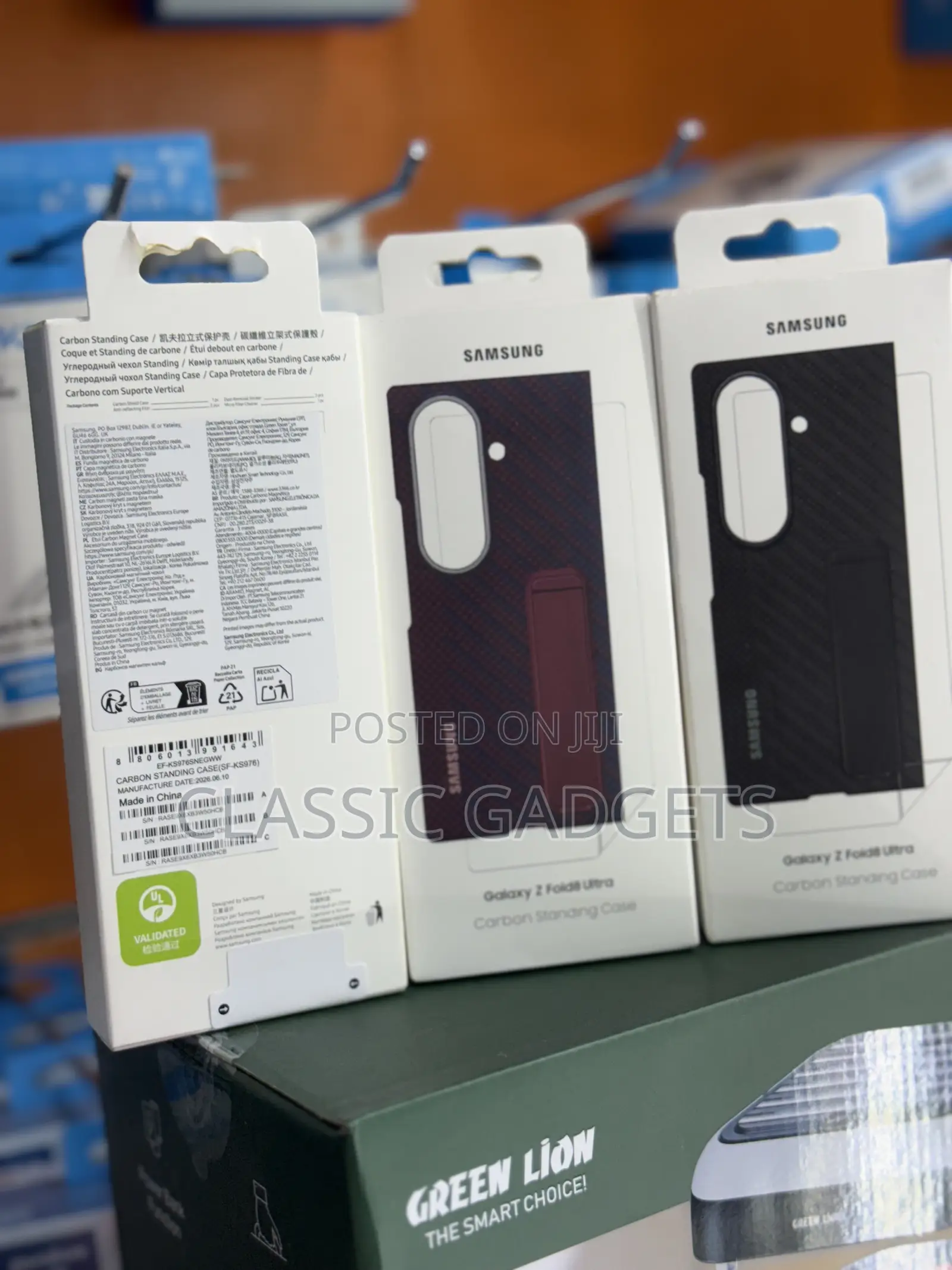 Official Carbon Standing Case for Samsung Galaxy Z Fold 8 Ultra