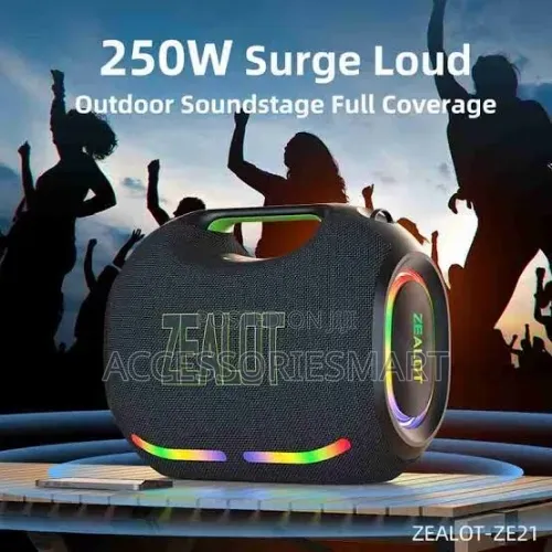 Zealot ZE21 Party Box 250W. Wireless Portable Bluetooth Speaker