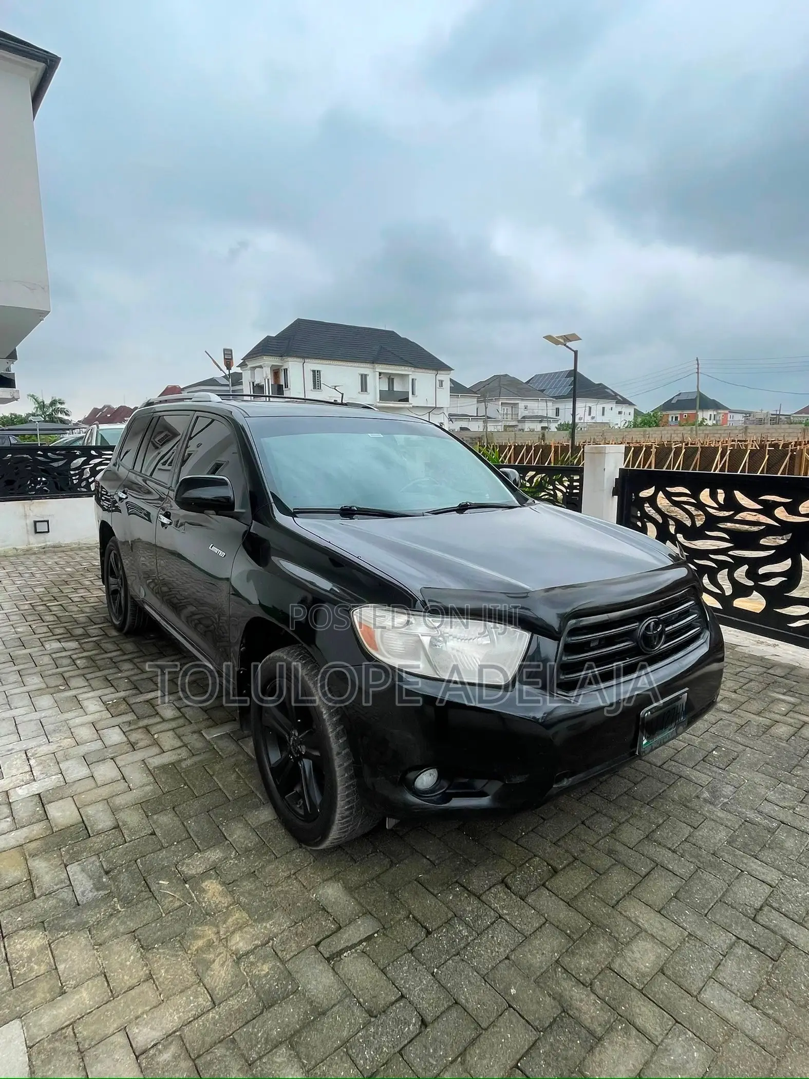 Toyota Highlander Limited 2010 Black