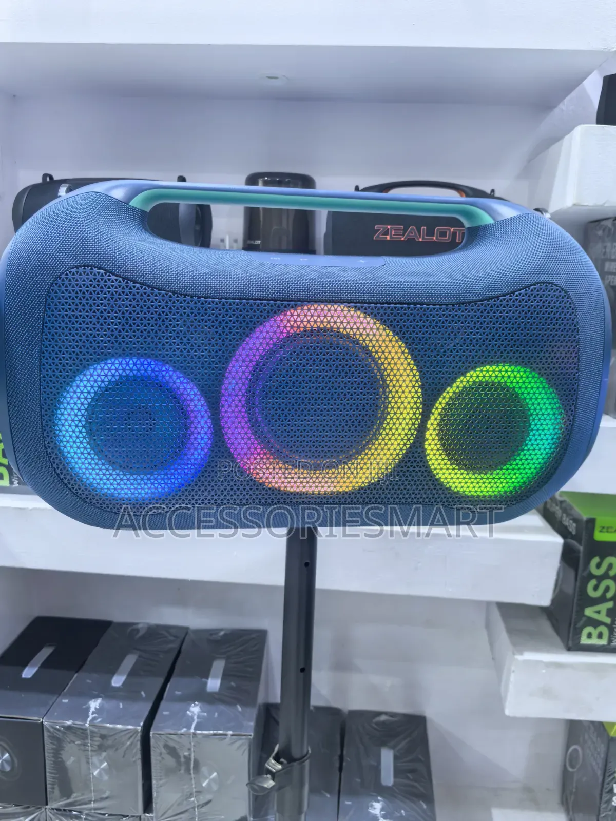 Zealot ZE51 300W High-Power Bluetooth PartyBox Speaker With RGB Light