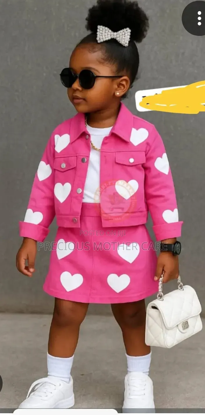 Girl Jacket,skirt and Inner Top 3 Pics