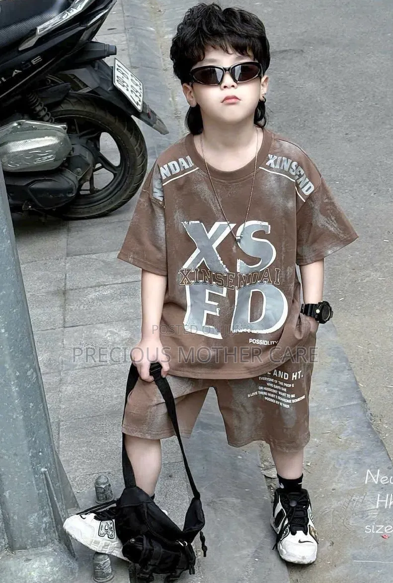 Quality Boy Top and Short Nicker 2 Pics