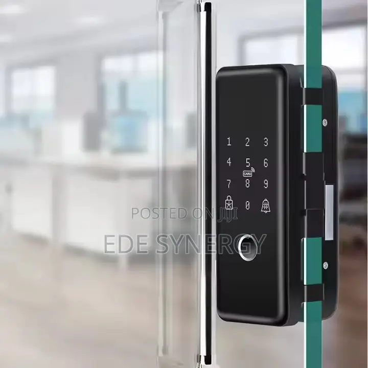 Office Glass Door Intelligent Fingerprint Lock With Cloud Storage