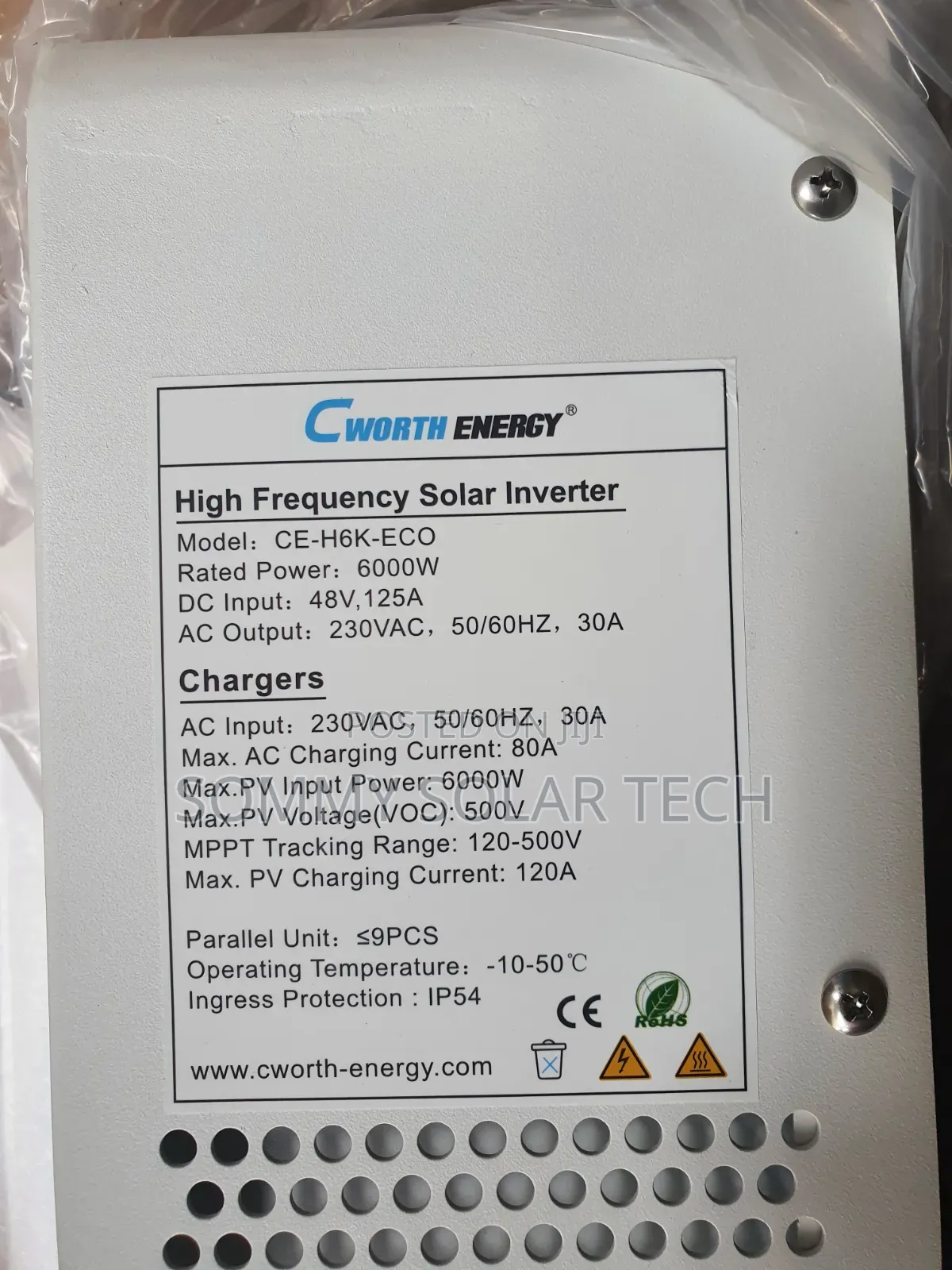 Cworth Energy Hybrid Solar Inverter