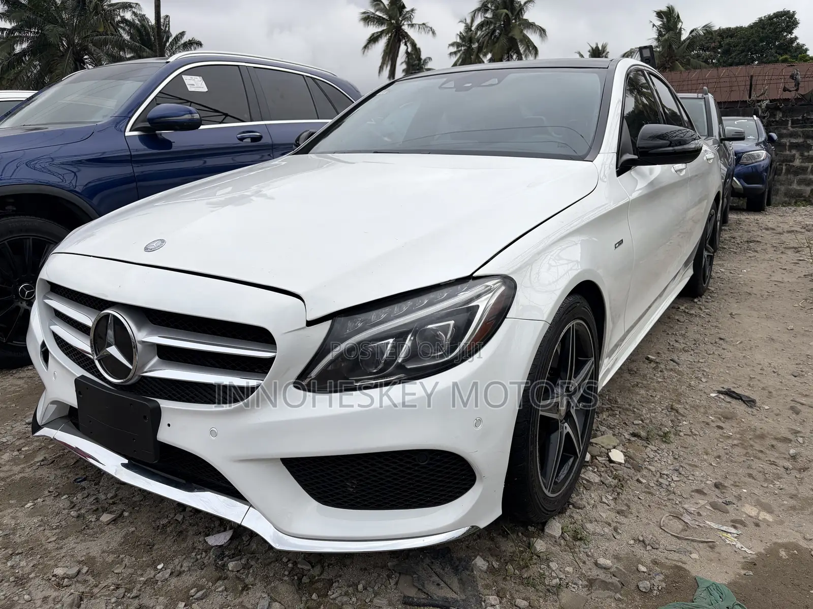 Mercedes-Benz C450 2016 White