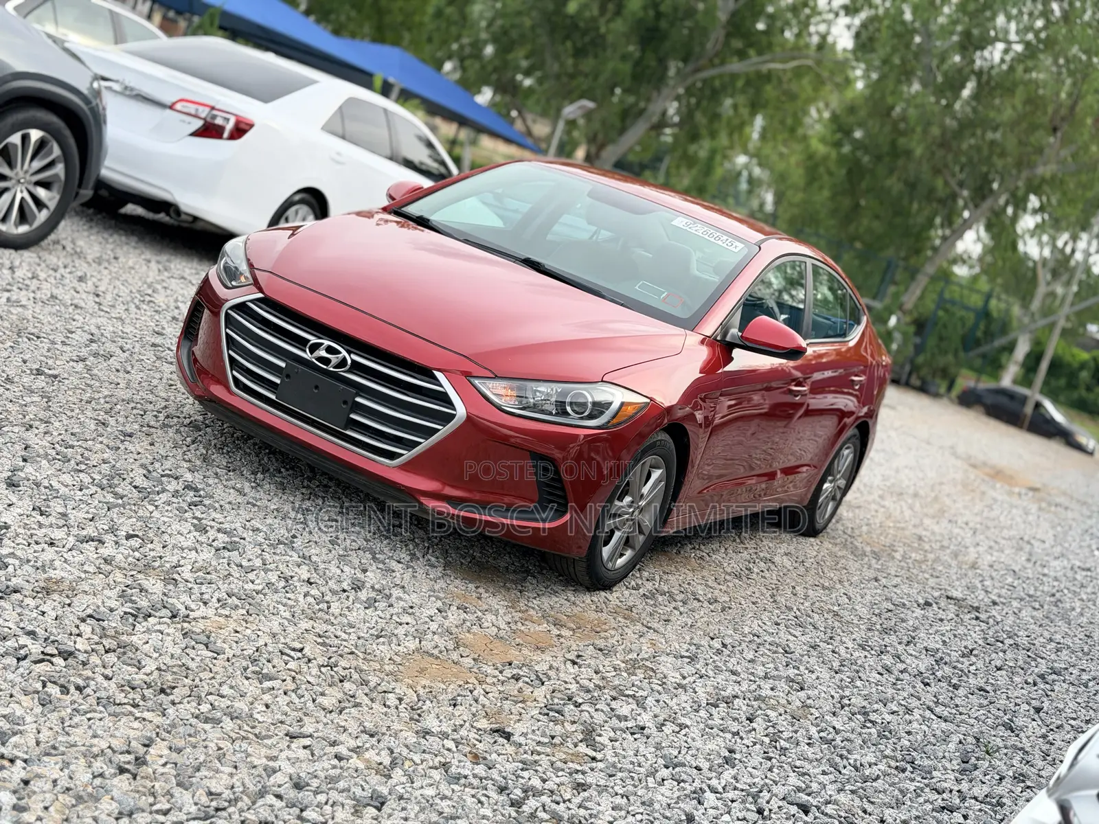 Hyundai Elantra ECO Sedan FWD (1.4L 4cyl 7A) 2017 Red