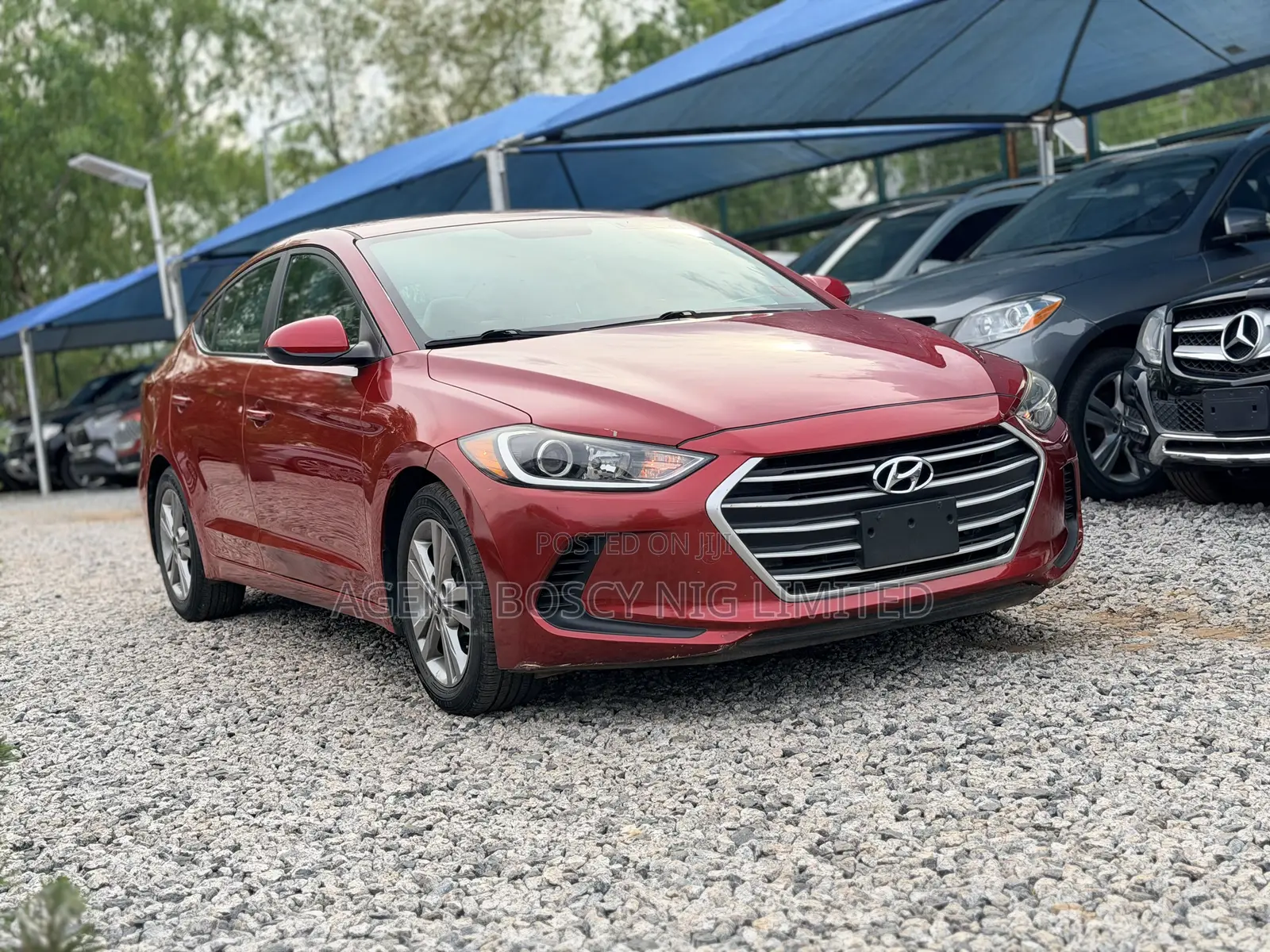 Hyundai Elantra ECO Sedan FWD (1.4L 4cyl 7A) 2017 Red