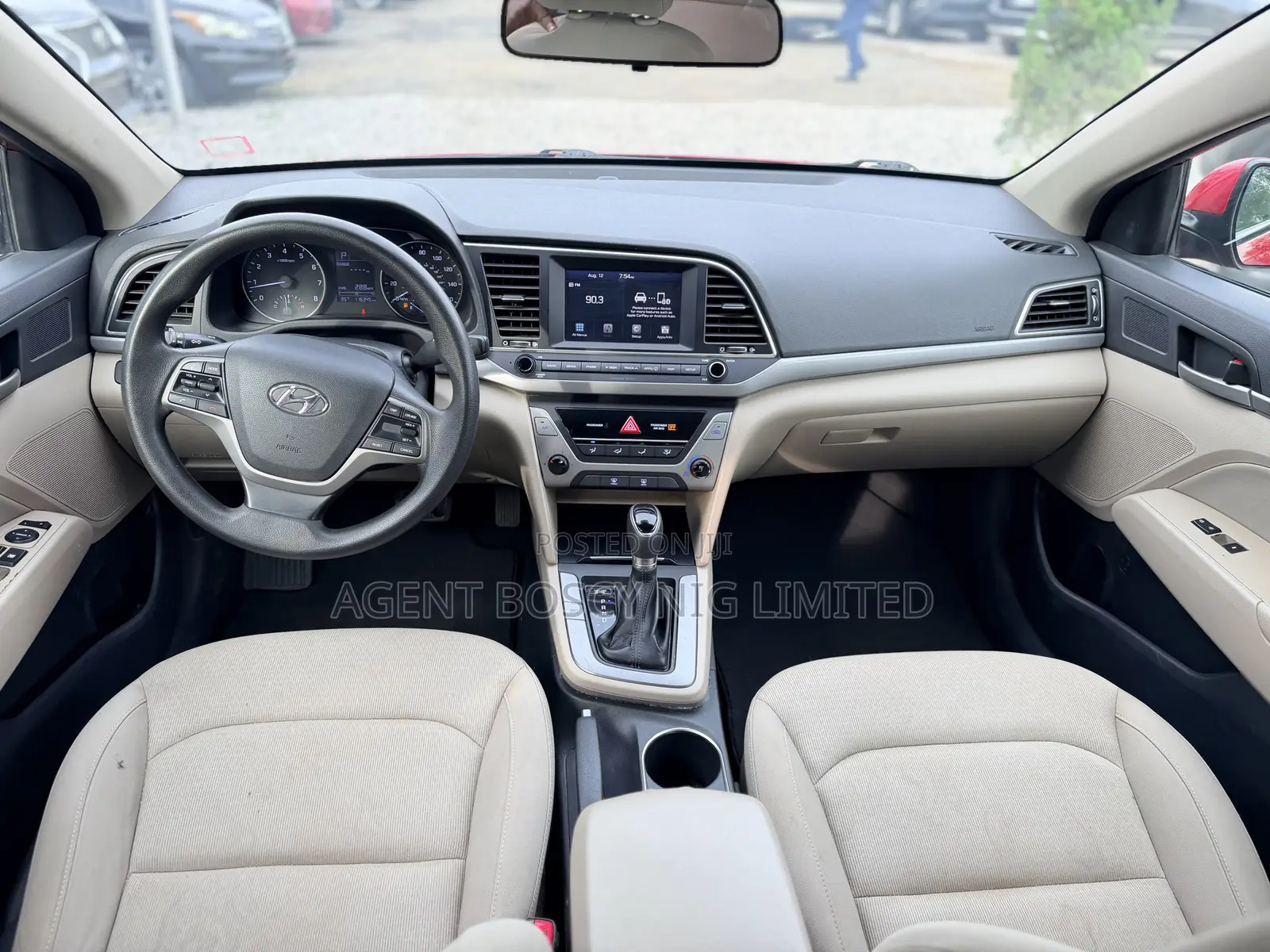 Hyundai Elantra ECO Sedan FWD (1.4L 4cyl 7A) 2017 Red