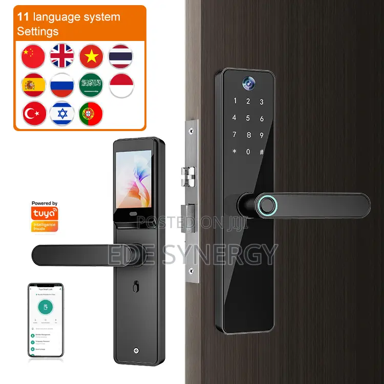 Tuya Smart Door Lock for Airbnb Apartment