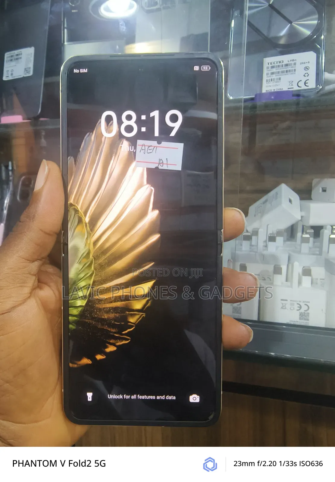 New Tecno Phantom V Flip2 5G 256 GB Green
