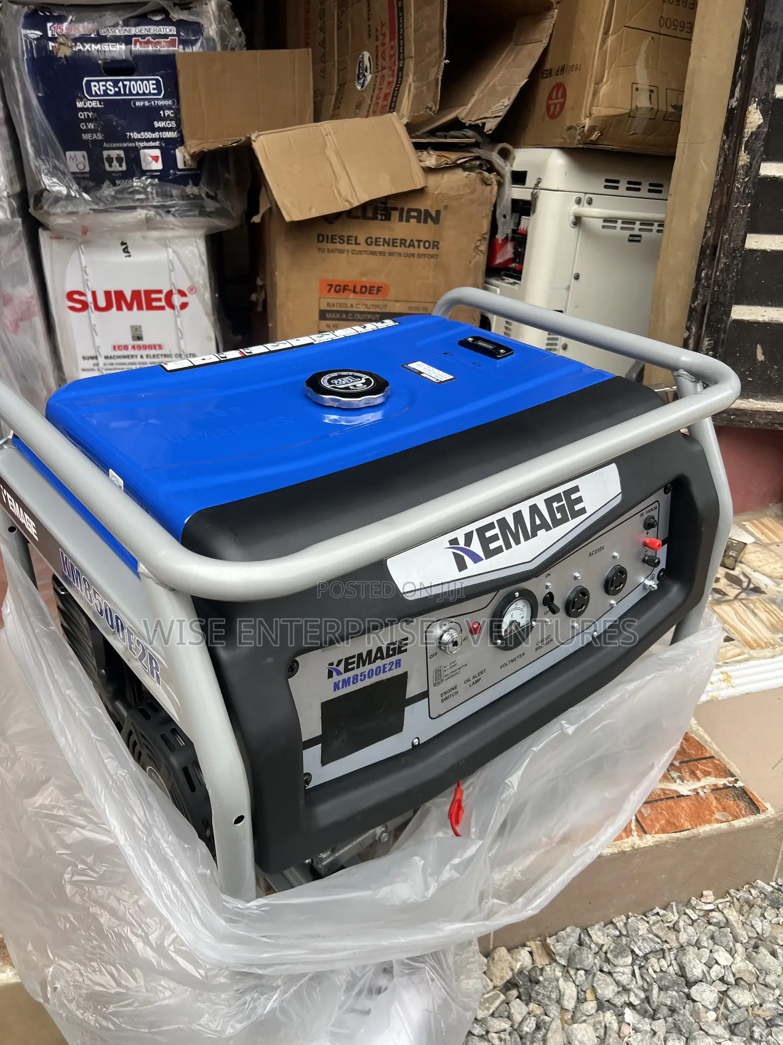 KEMAGE KM8500E2R Generator Remote Control 7.5kva 100% Copper Coil