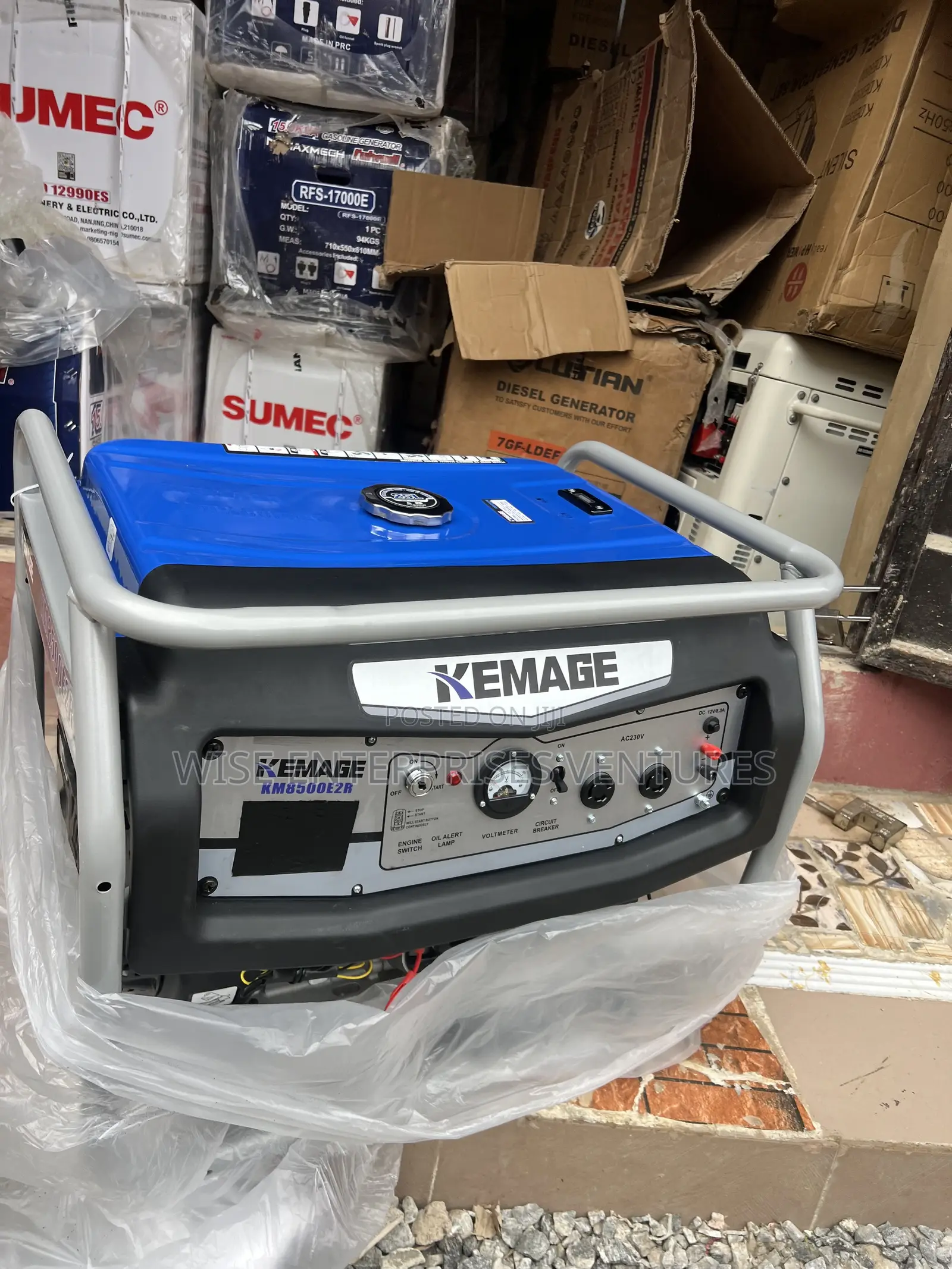 KEMAGE KM8500E2R Generator Remote Control 7.5kva 100% Copper Coil