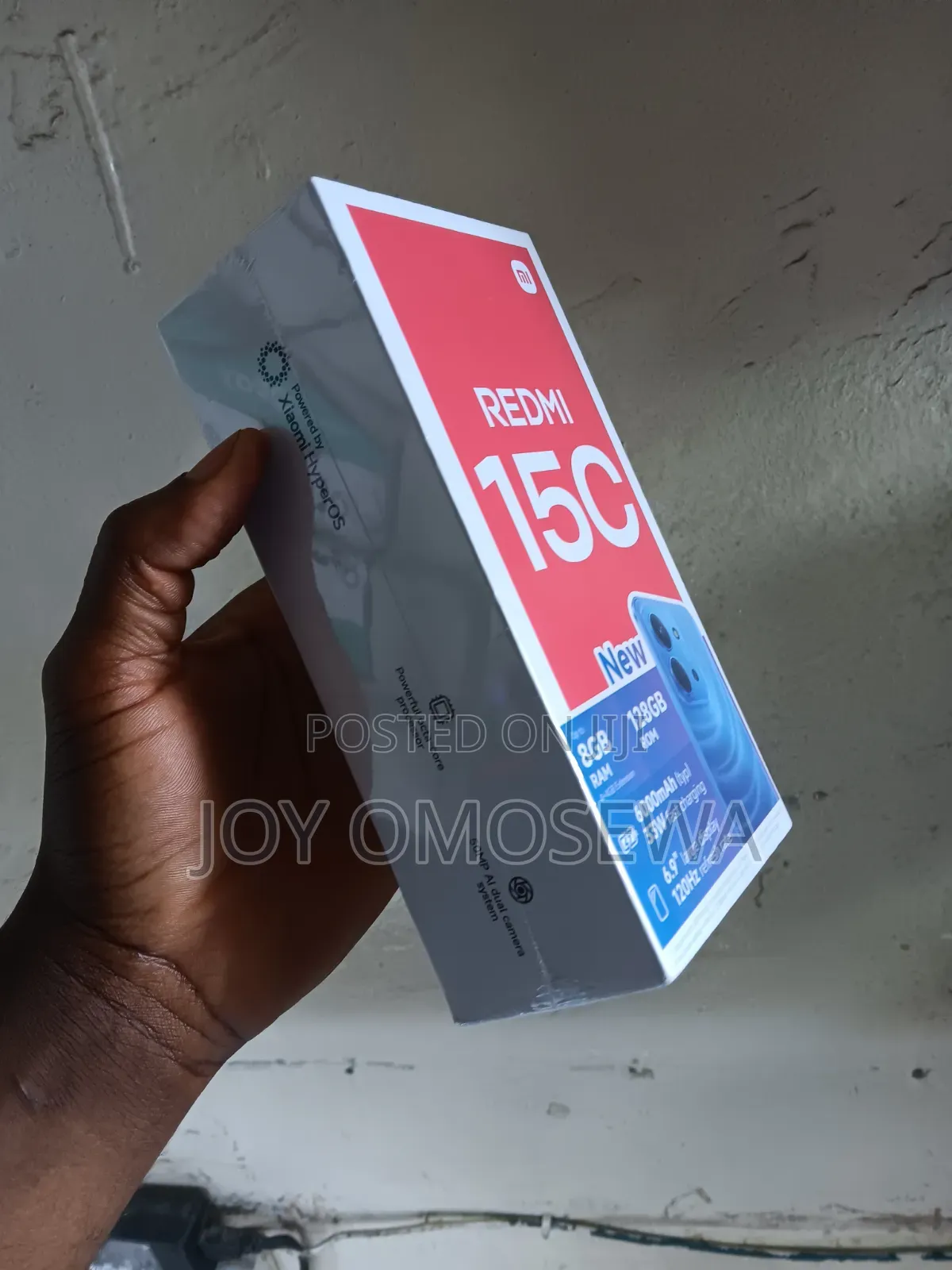 New Xiaomi Redmi 15C 4G 128 GB Blue
