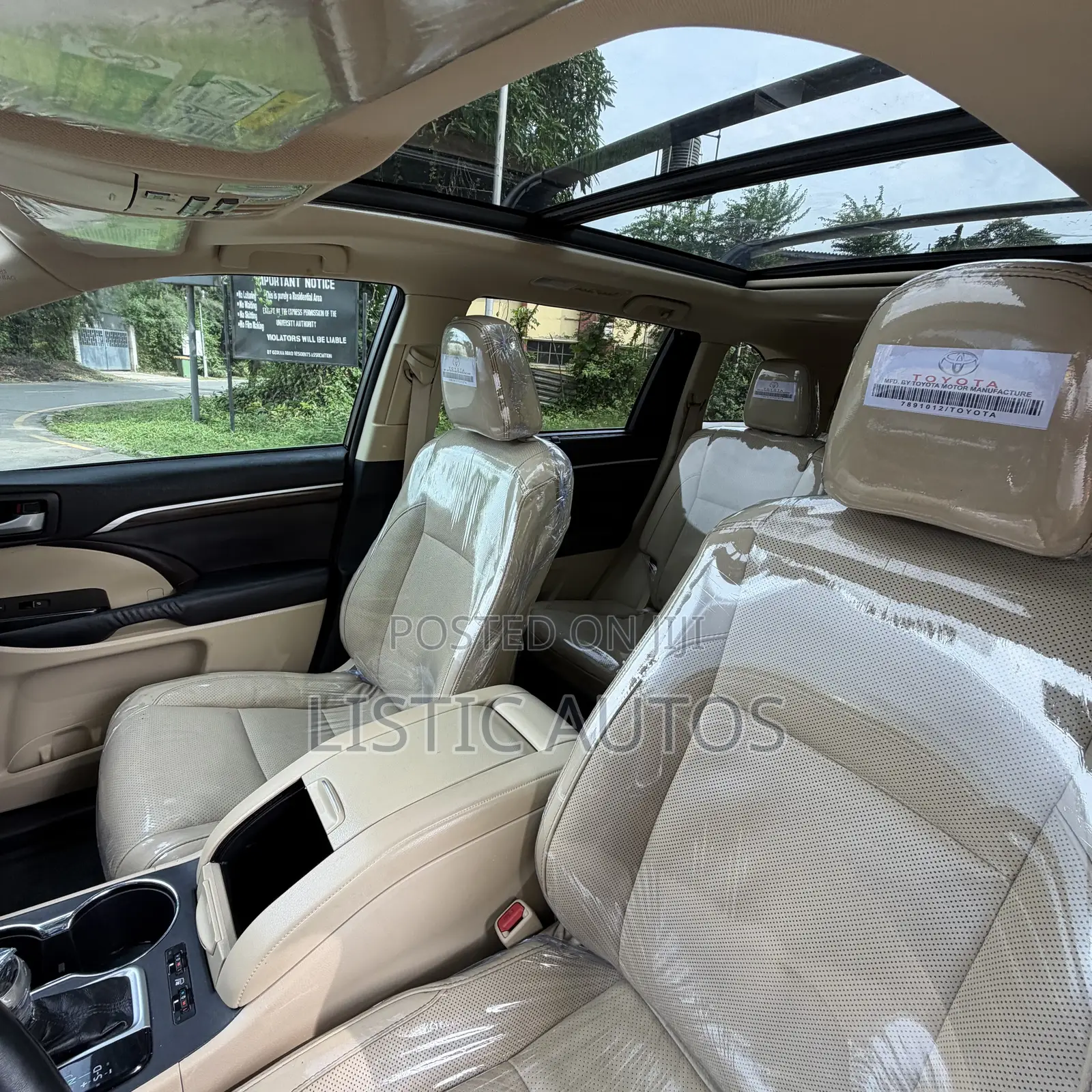 Toyota Highlander Limited Platinum V6 4x4 (3.5L 6cyl 6A) 2016 Blue