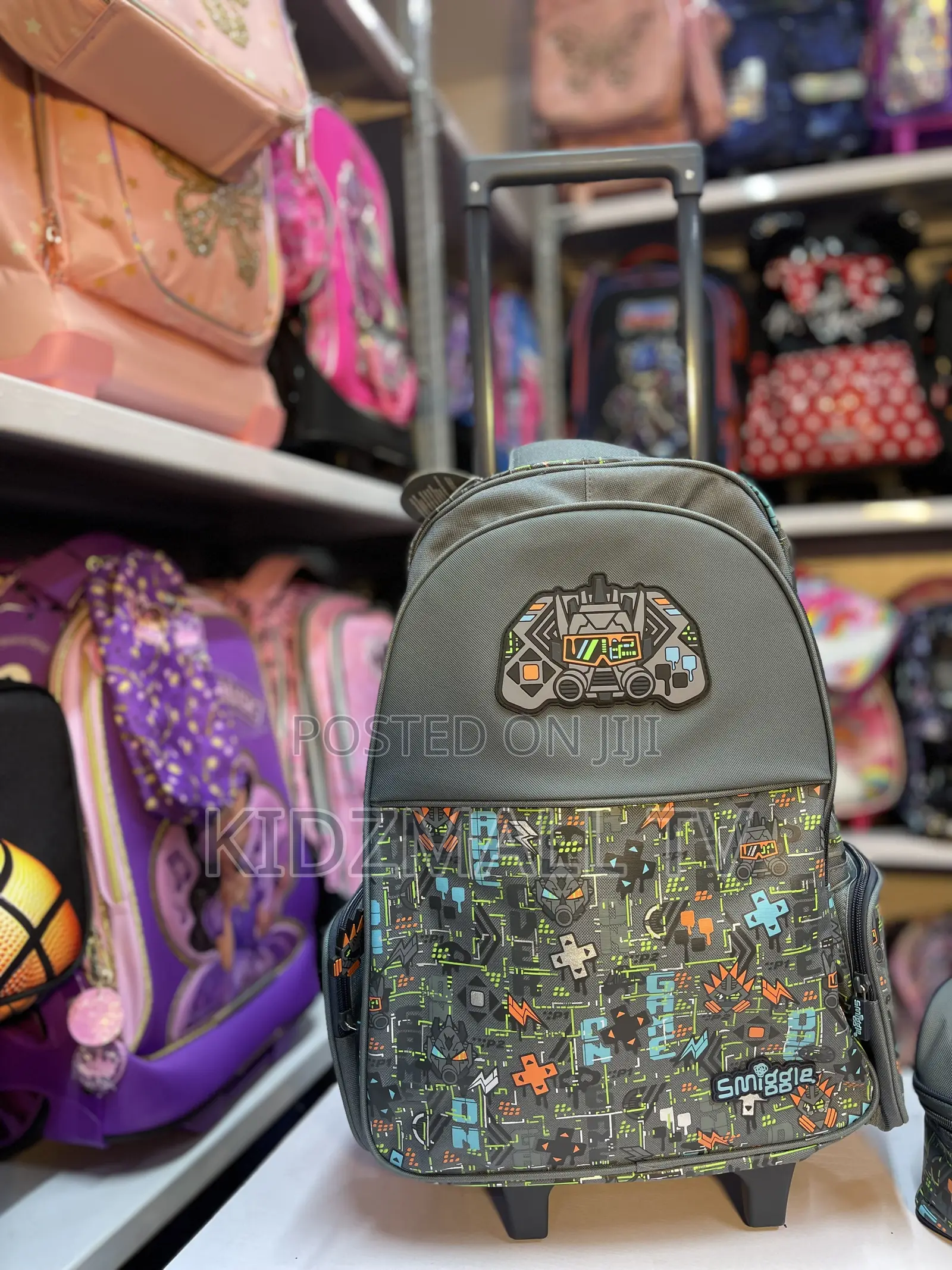 Smiggle School Trolley Bag With Matching Lunch Box