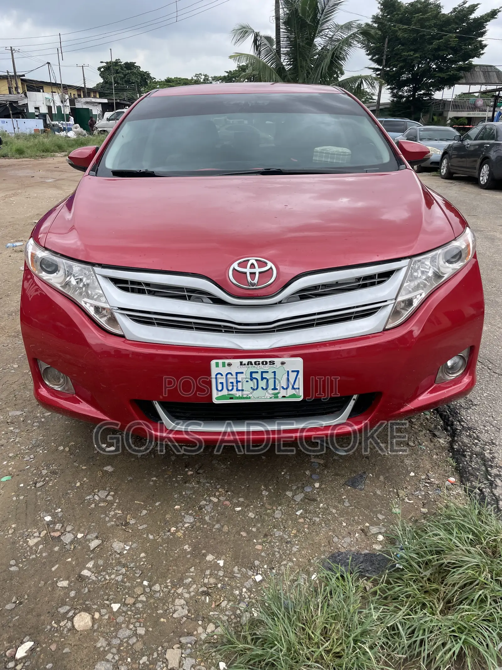 Toyota Venza 2010 Red