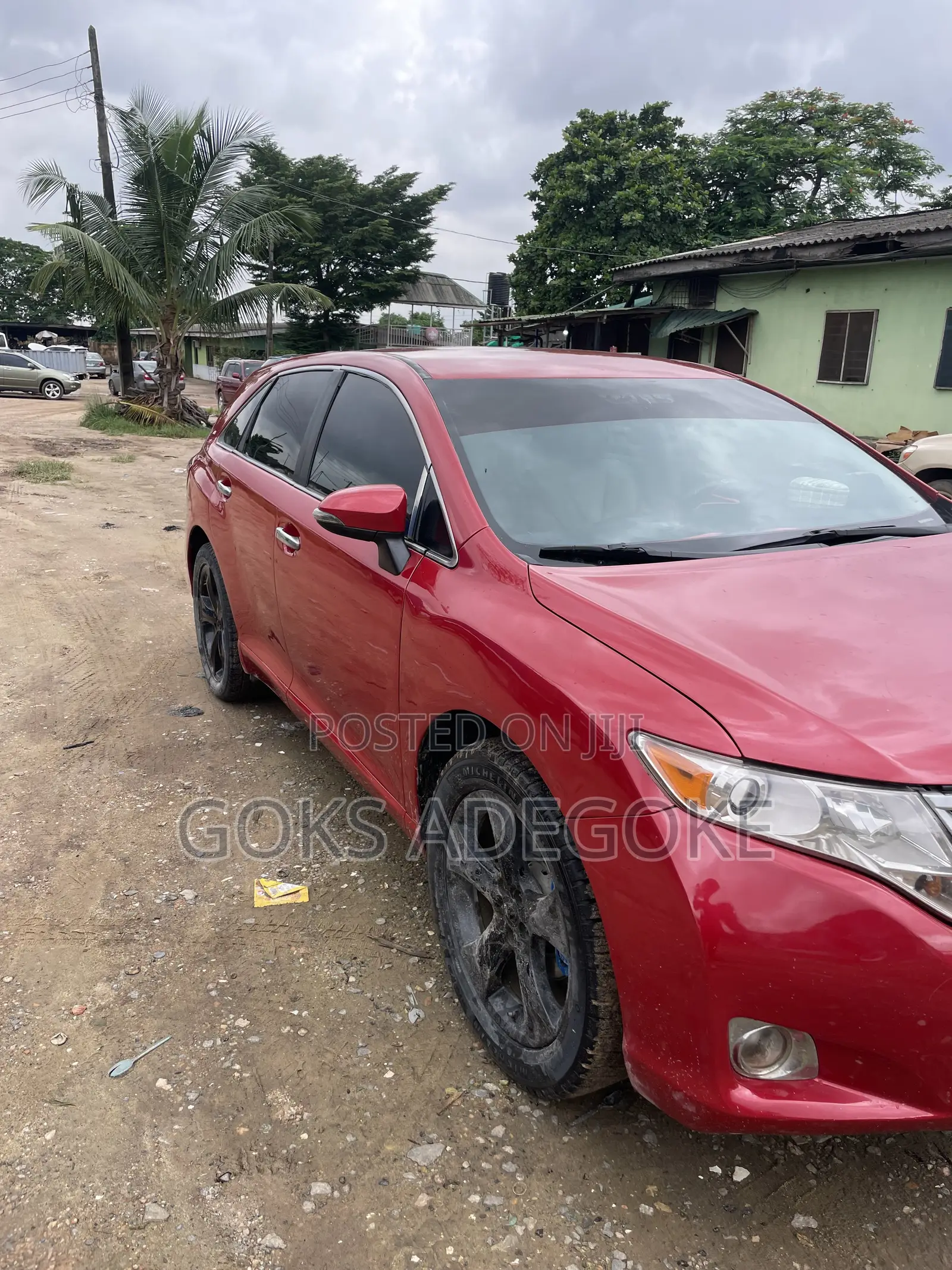 Toyota Venza 2010 Red