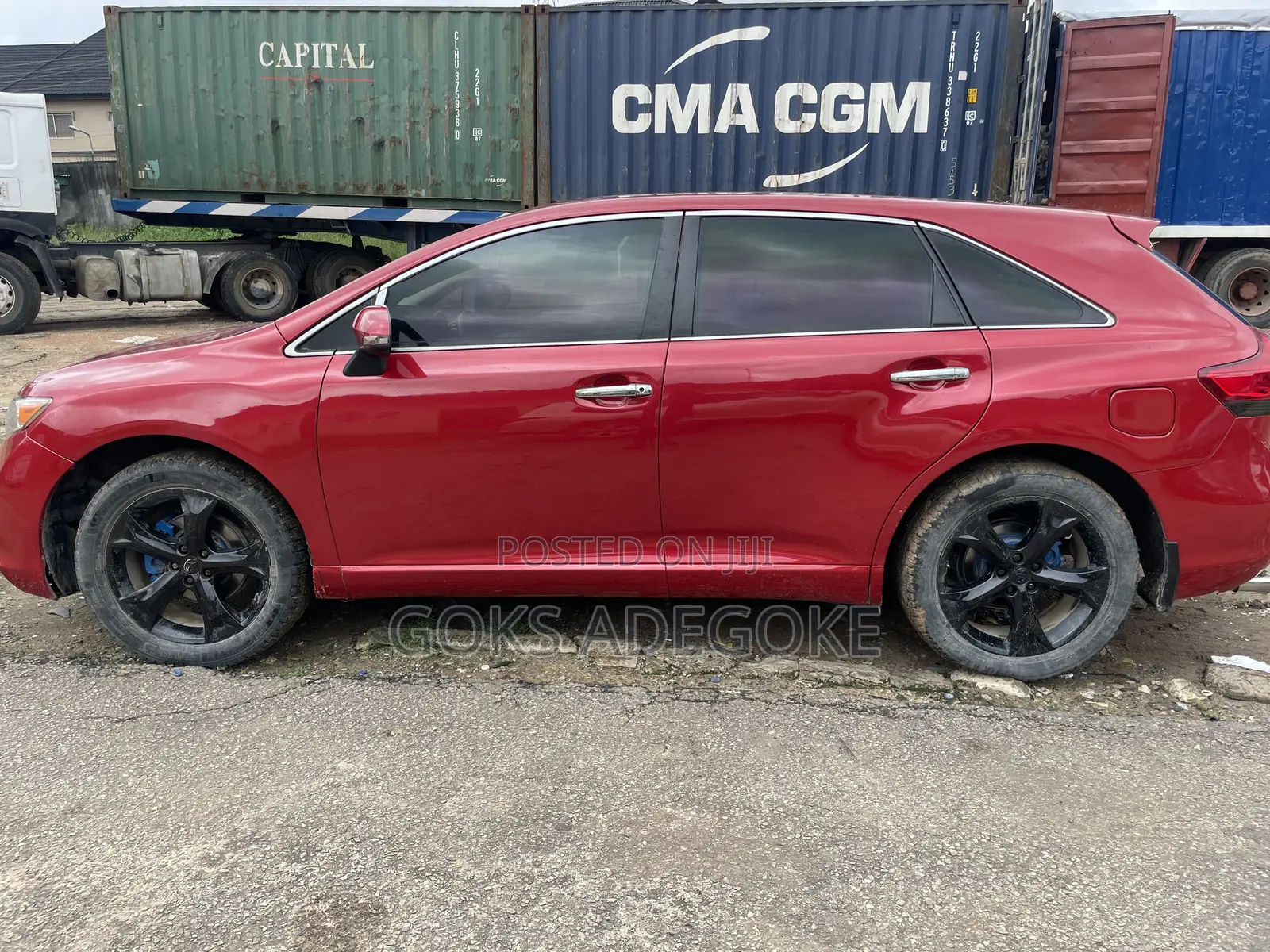 Toyota Venza 2010 Red