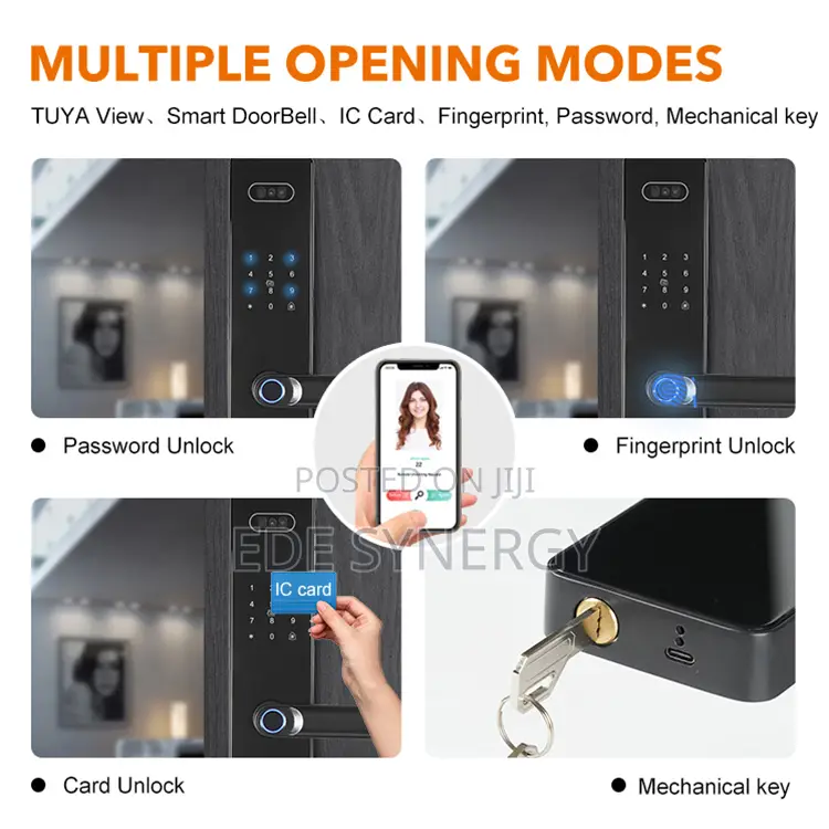 Main-Entrance 3d-Facial Recognition Digital Smartlock