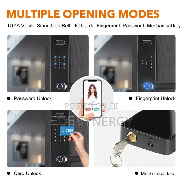 Main-Entrance 3d-Facial Recognition Digital Smartlock