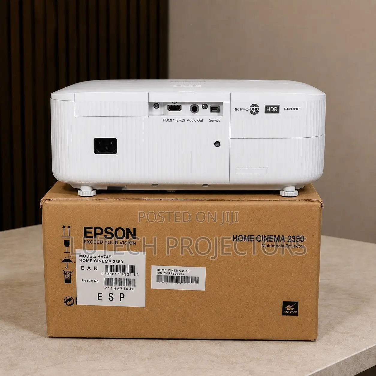 Home Cinema 2350 PRO-UHD Smart Gaming Projector