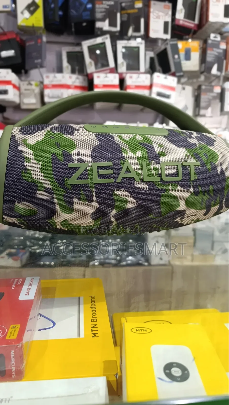 Zealot 80W Super Bass Bluetooth Speaker With 16000mAh Battery S97