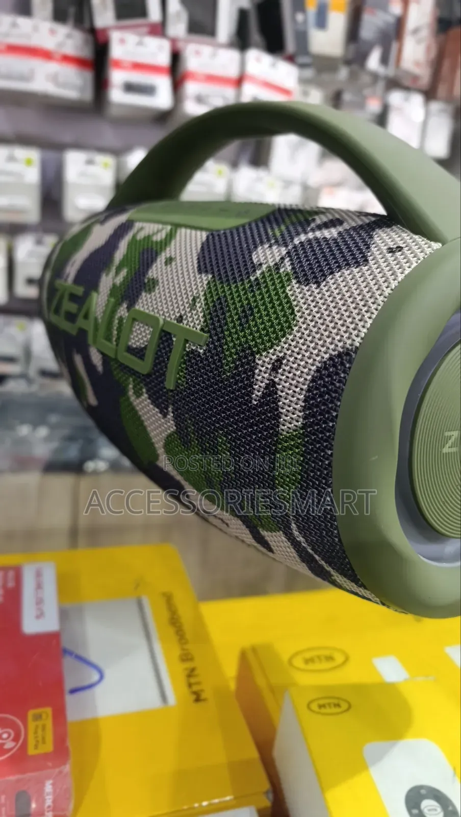 Zealot 80W Super Bass Bluetooth Speaker With 16000mAh Battery S97