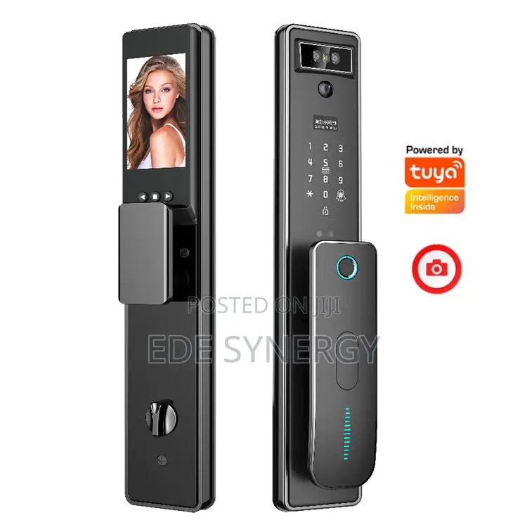 Intelligent Home Door Lock With Camera Face Recognition Tuya Wifi APP