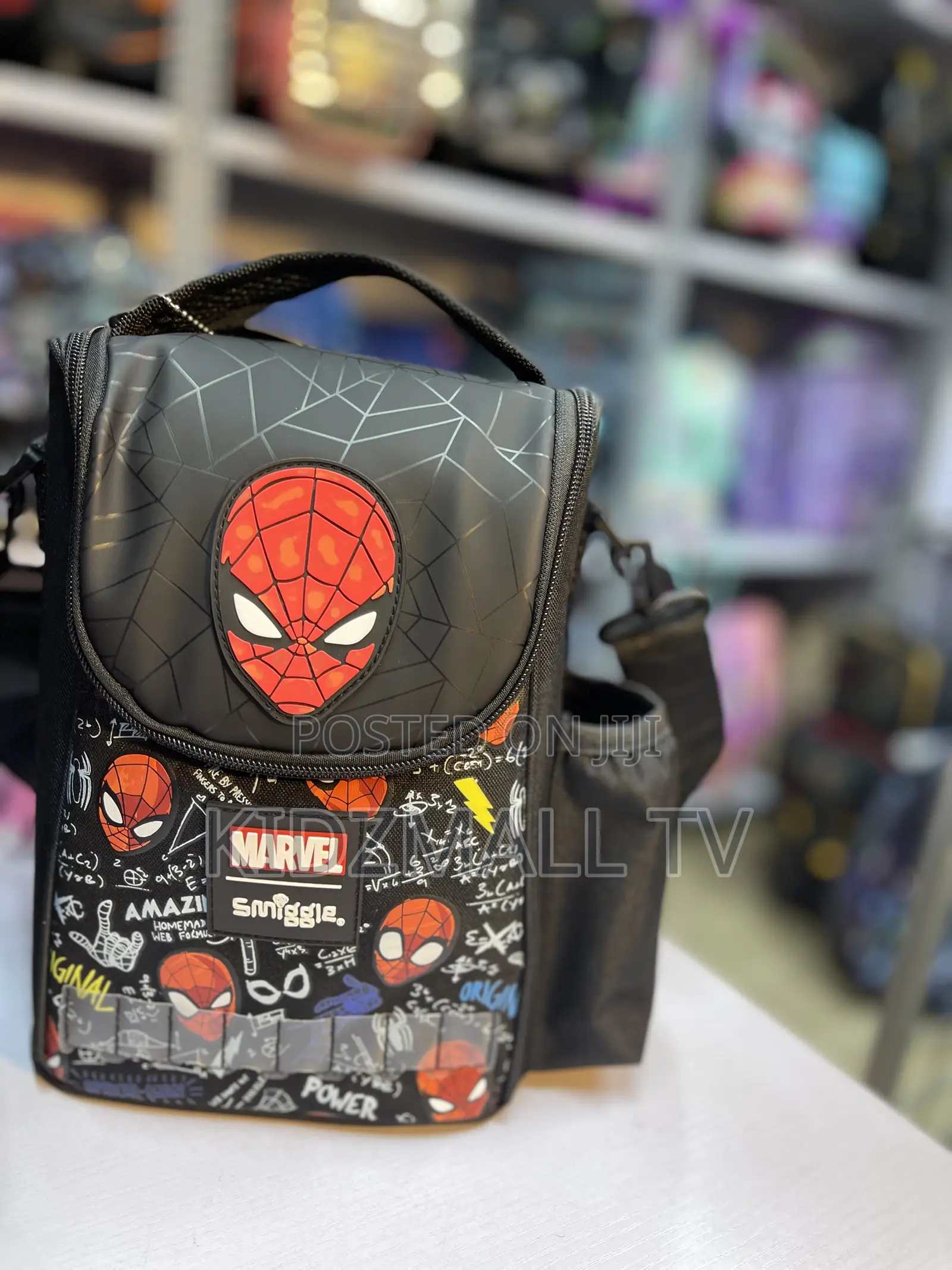 Smiggle X Marvel Spider-Man School Trolley Bag Set