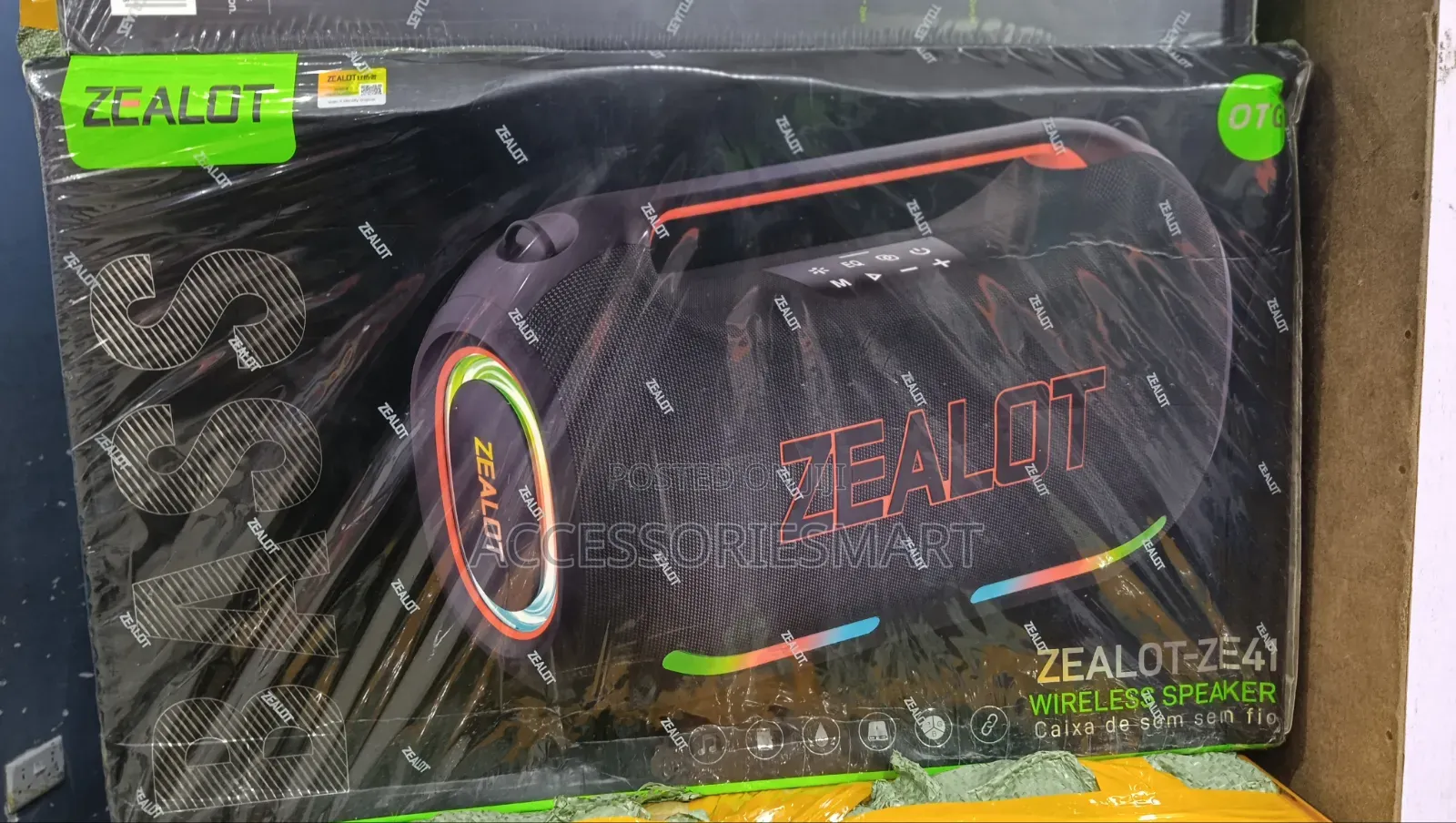 Zealot ZE51 300W High-Power Bluetooth PartyBox Speaker With RGB Light