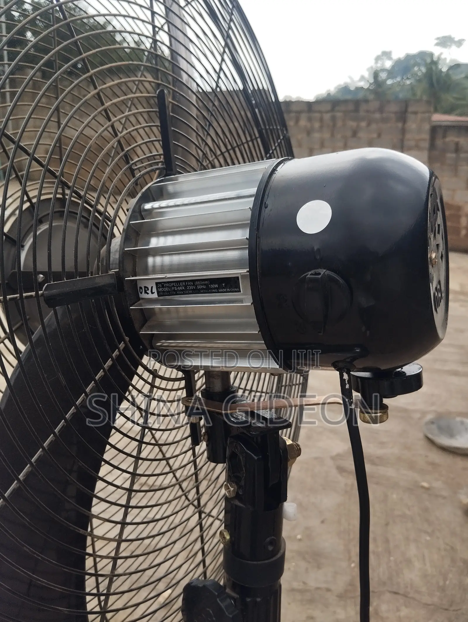 26 Inches 660mm ORL Turbo Industrial Standing Fan