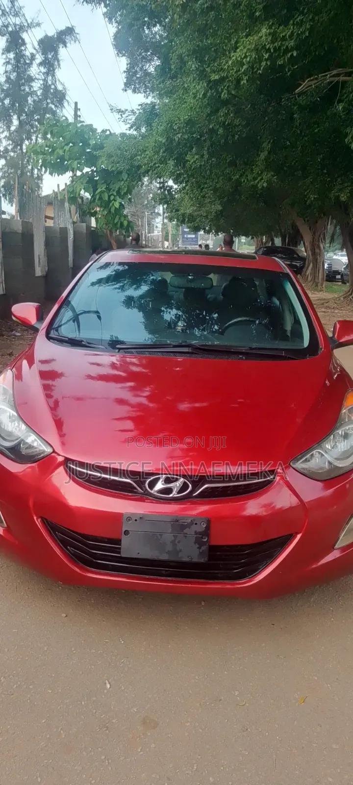 Hyundai Elantra 2014 Red