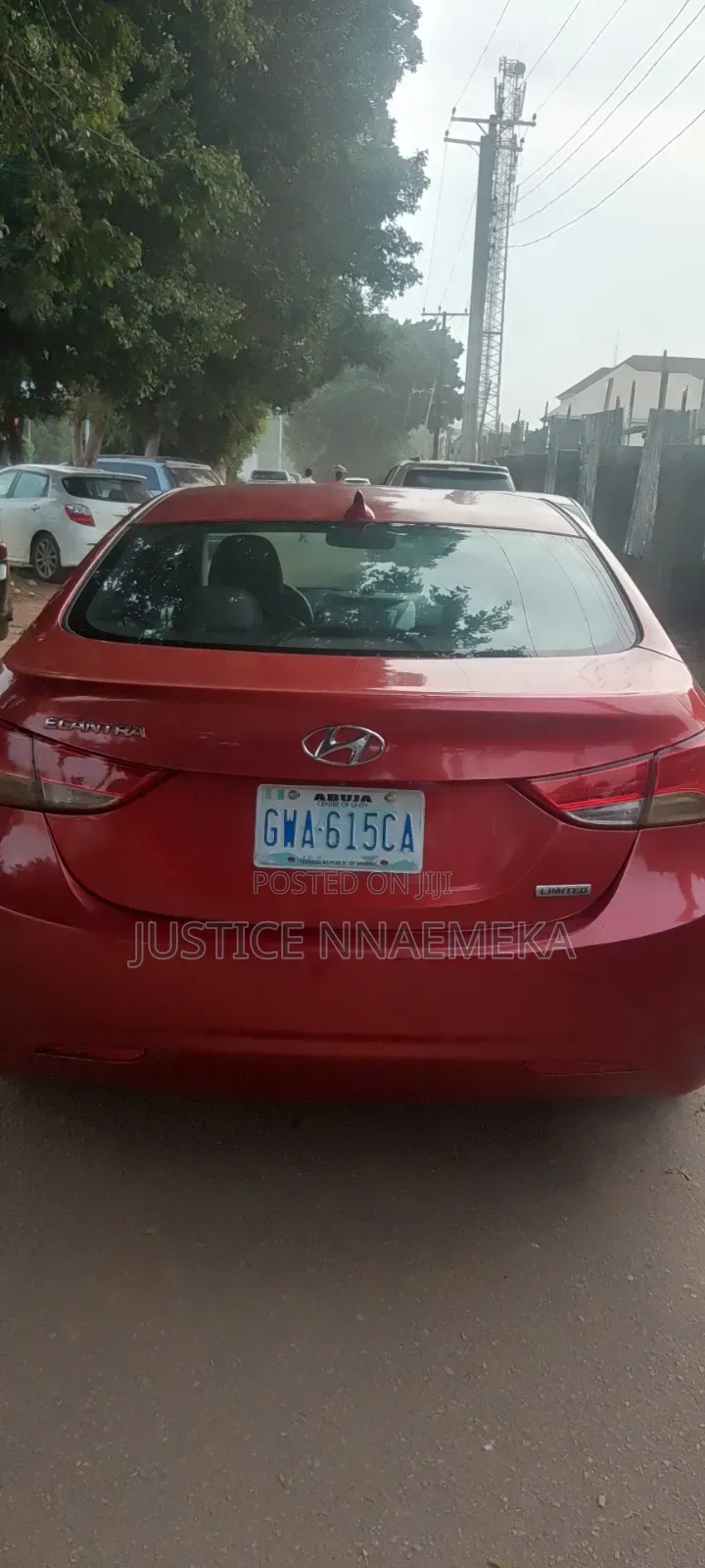 Hyundai Elantra 2014 Red