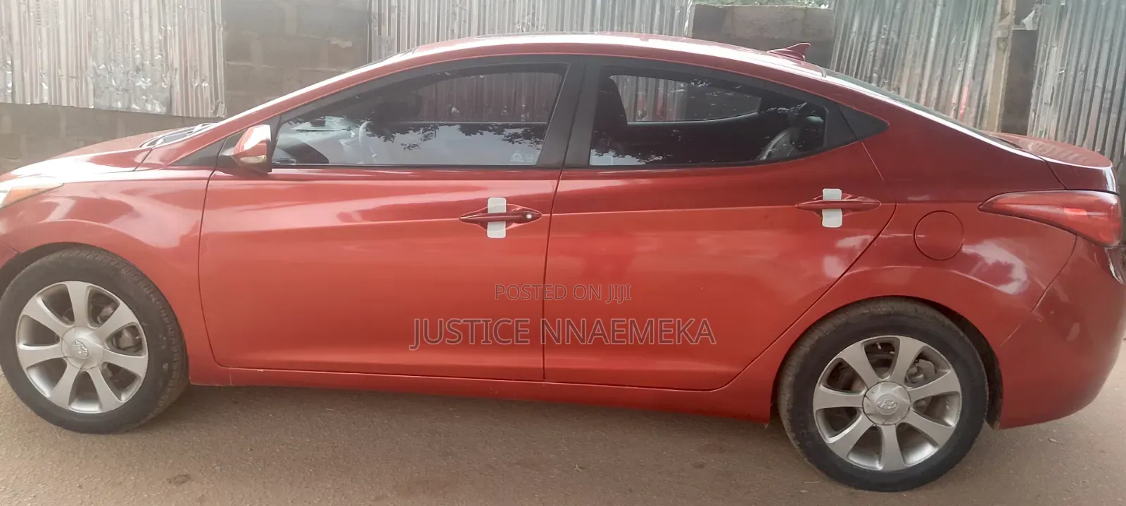 Hyundai Elantra 2014 Red