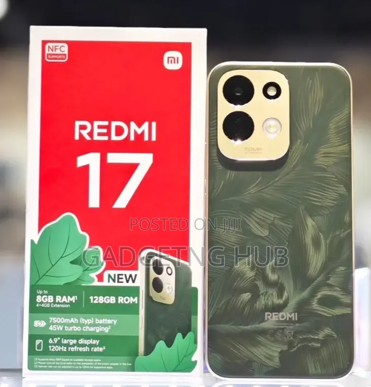 New Xiaomi Redmi 17 256 GB Green