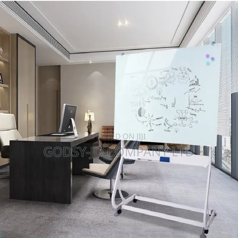 Portable Magnetic Whiteboard With Stand | Mobile Office Classroom Wh