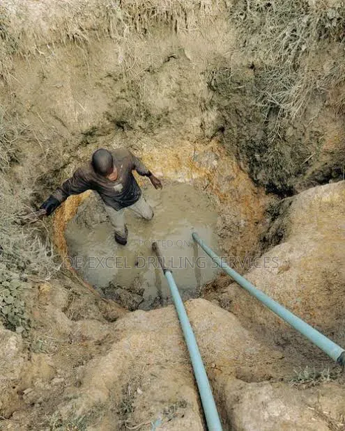 Connecting and Supplying Water After Drilling.