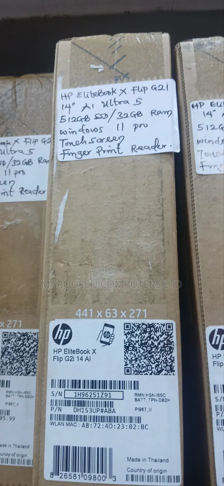 New Laptop HP EliteBook X Flip G1i 32GB Intel Core Ultra 5 SSD 512GB