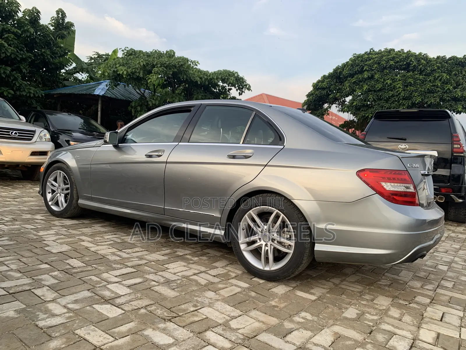Mercedes-Benz C300 Luxury 4Matic Sedan AWD (3.5L 6cyl 7A) 2013 Gray
