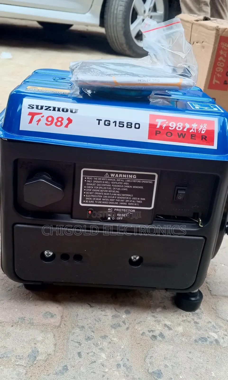 Tiger Generator 1.5 kVA 100% Copper Coin