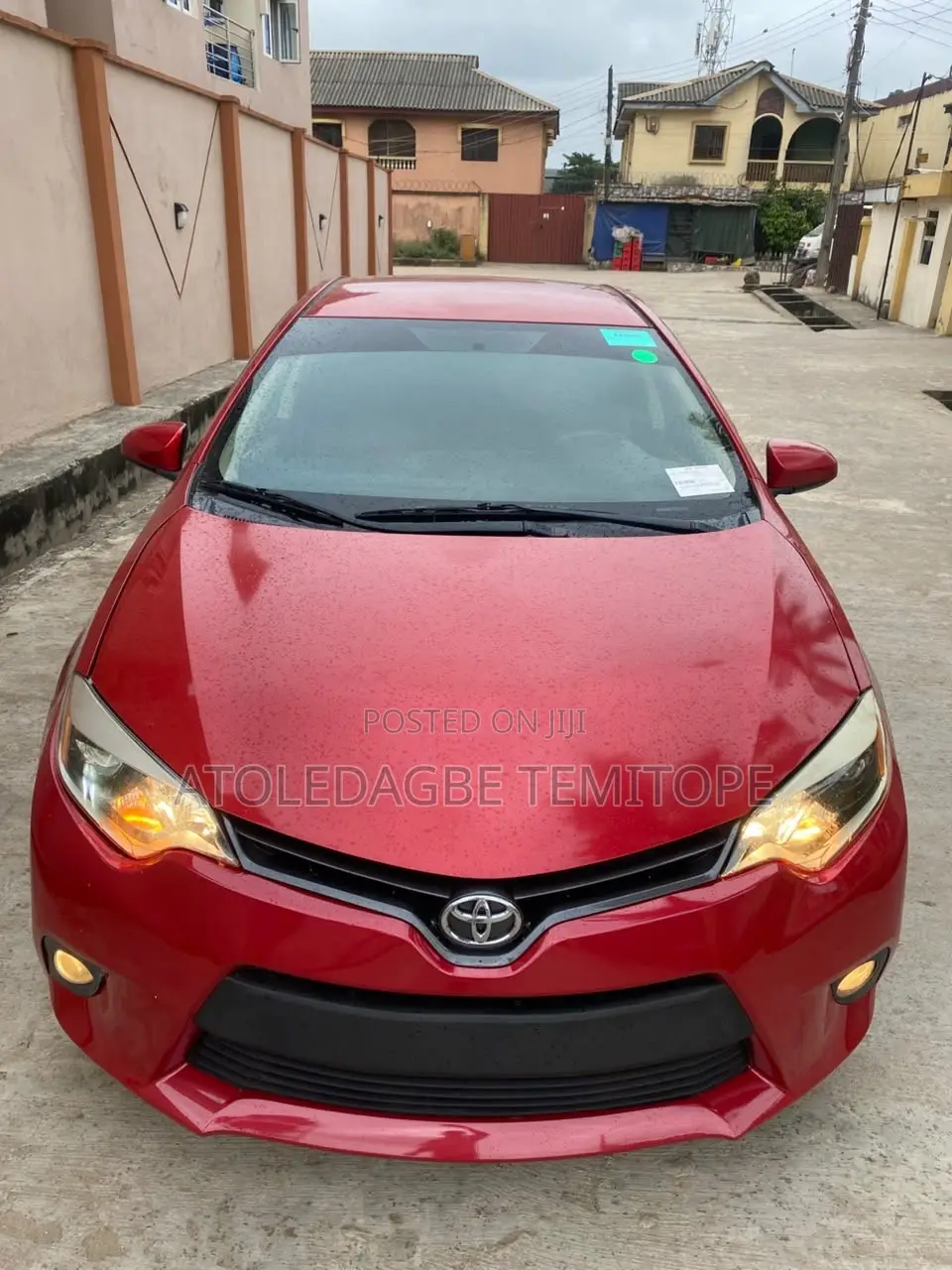 Toyota Corolla LE 4dr Sedan (1.8L 4cyl CVT) 2015 Red
