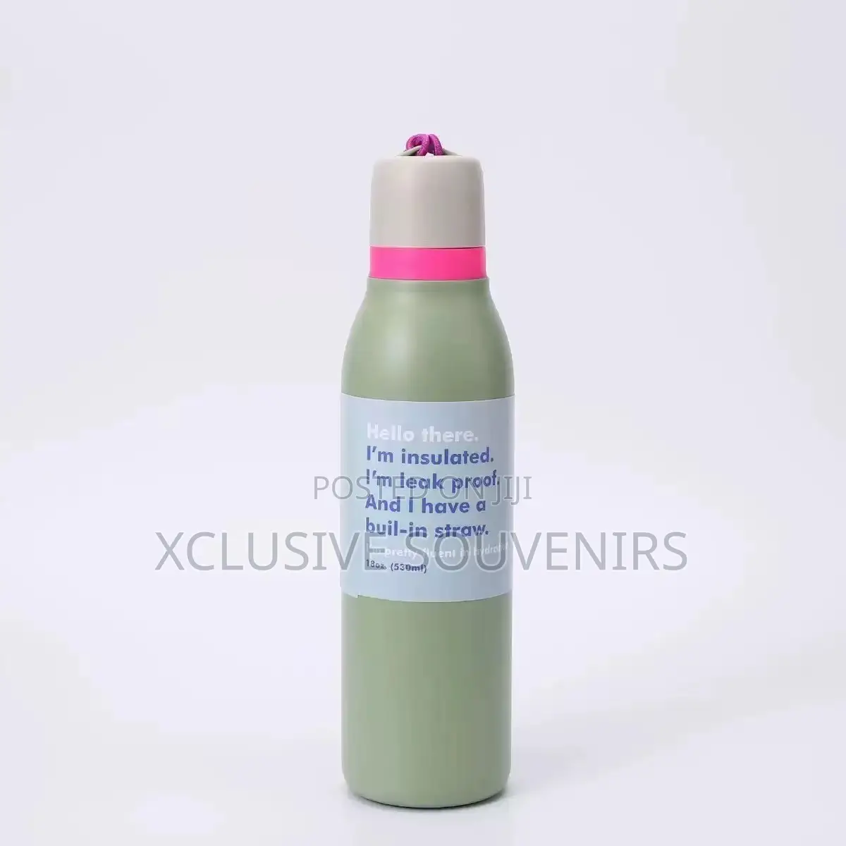 24oz Stainless Steel 304 Insulated Vacuum Flask With Handgrip