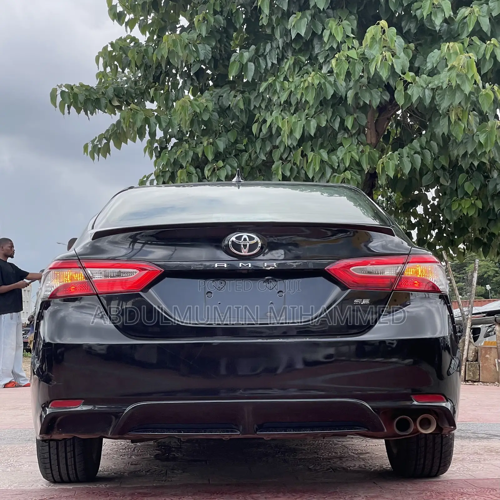 Toyota Camry SE (2.5L 4cyl 8A) 2019 Black