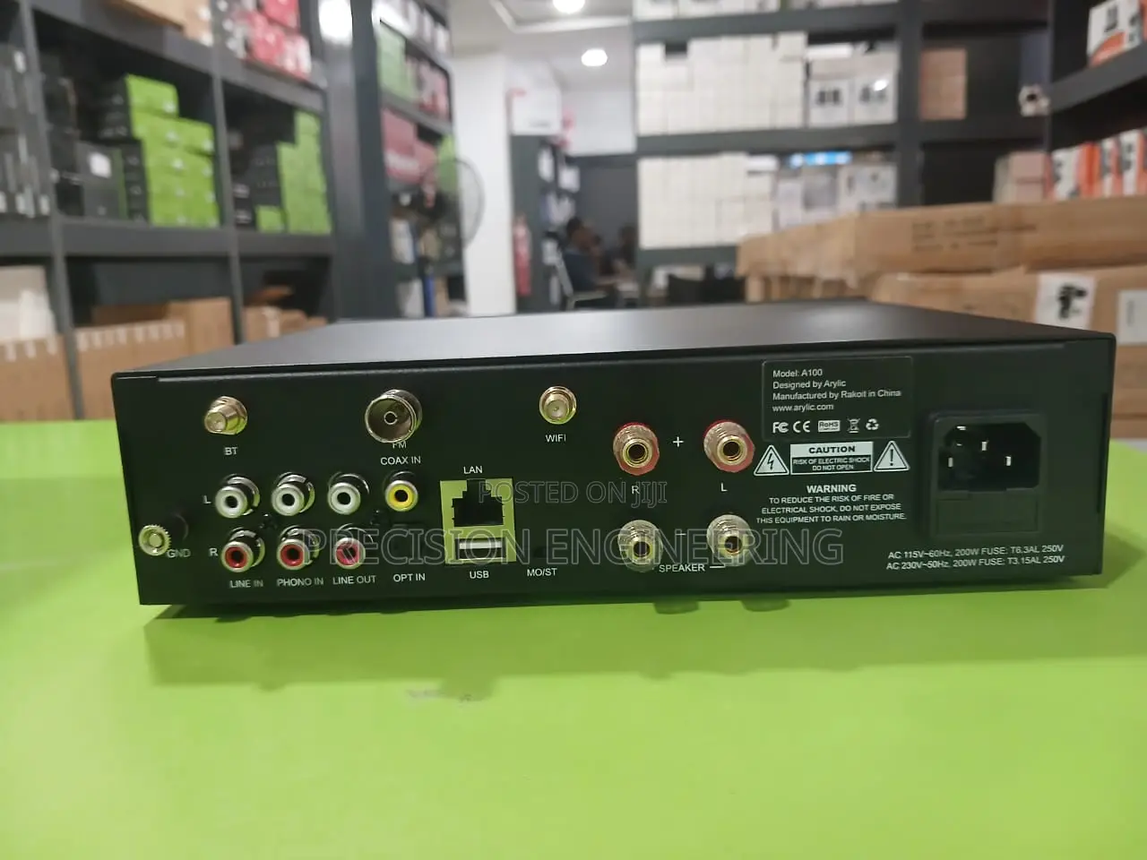 Arylic A100 100W X 2 Power Amplifier With FM