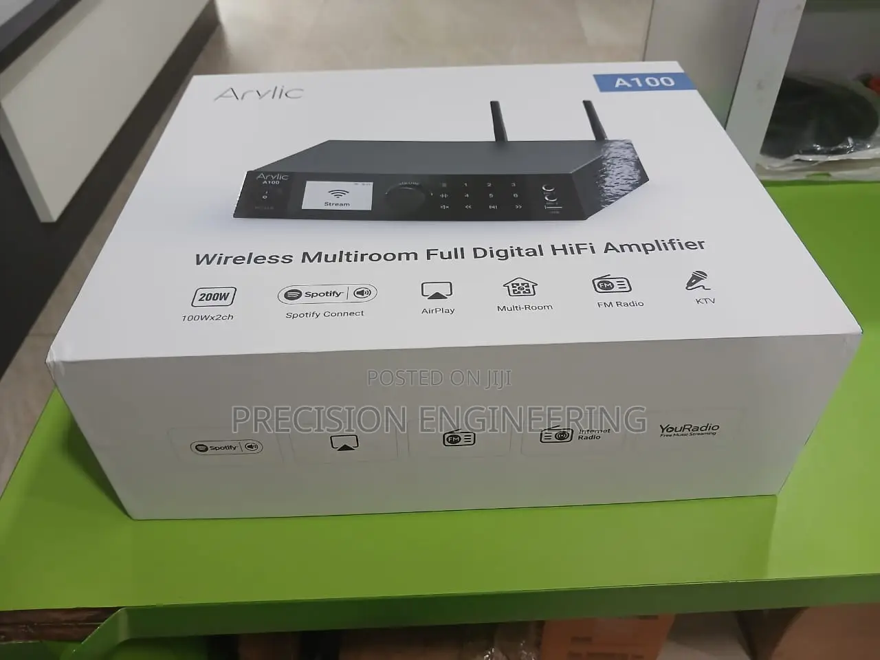 Arylic A100 100W X 2 Power Amplifier With FM