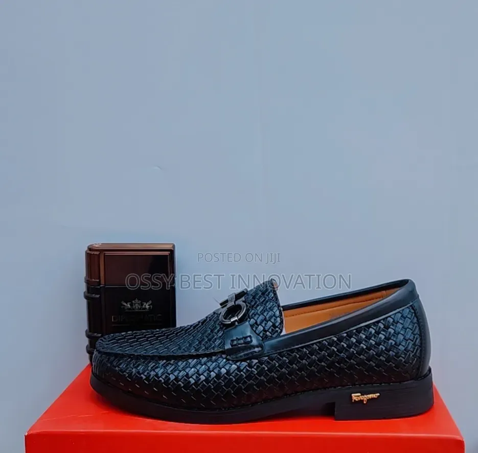 Men’s Luxury Brown Loafers | Premium Leather Formal Shoes