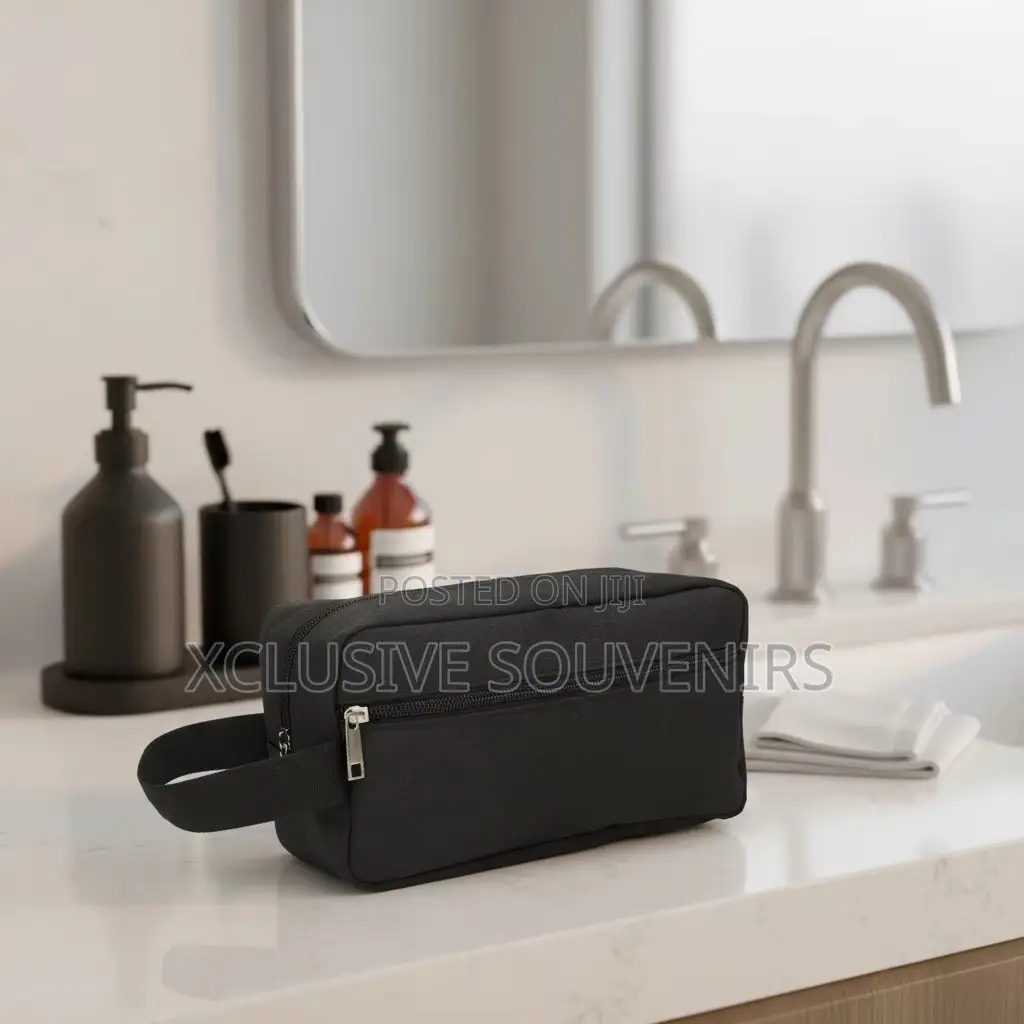 Fashion Waterproof Polyester Travel Makeup Cosmetic Pouch