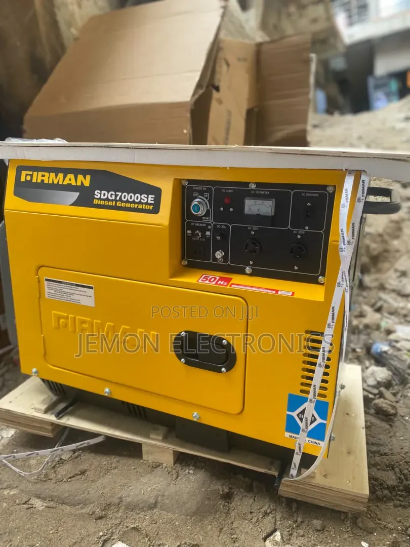 Original 4.5kVA Firman Diesel Generator