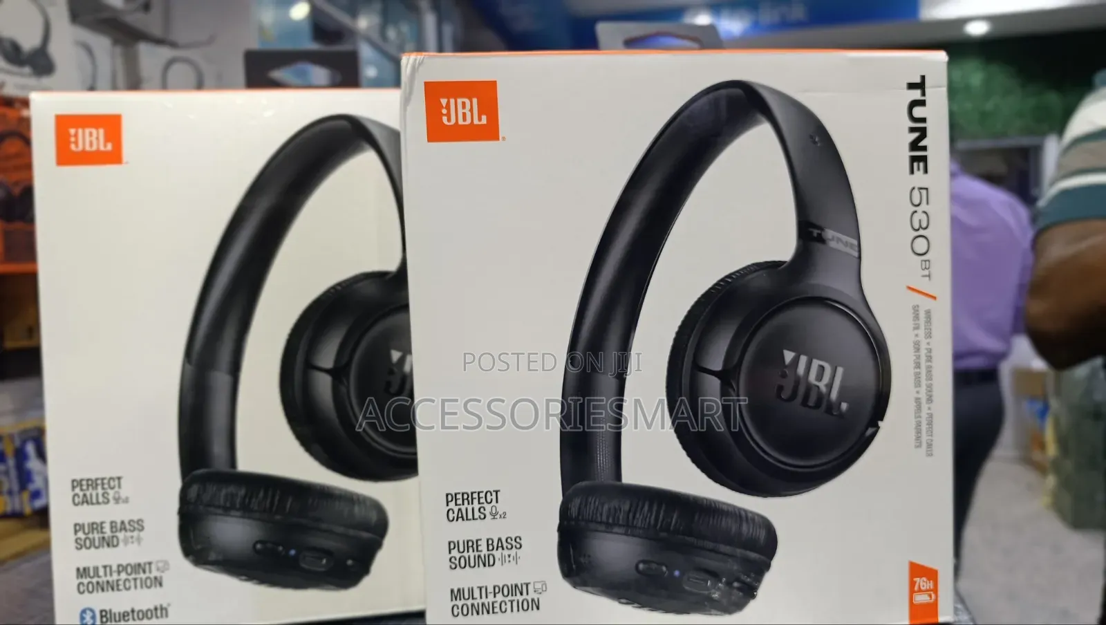 JBL Tune 530BT Wireless on-Ear Bluetooth Headphones