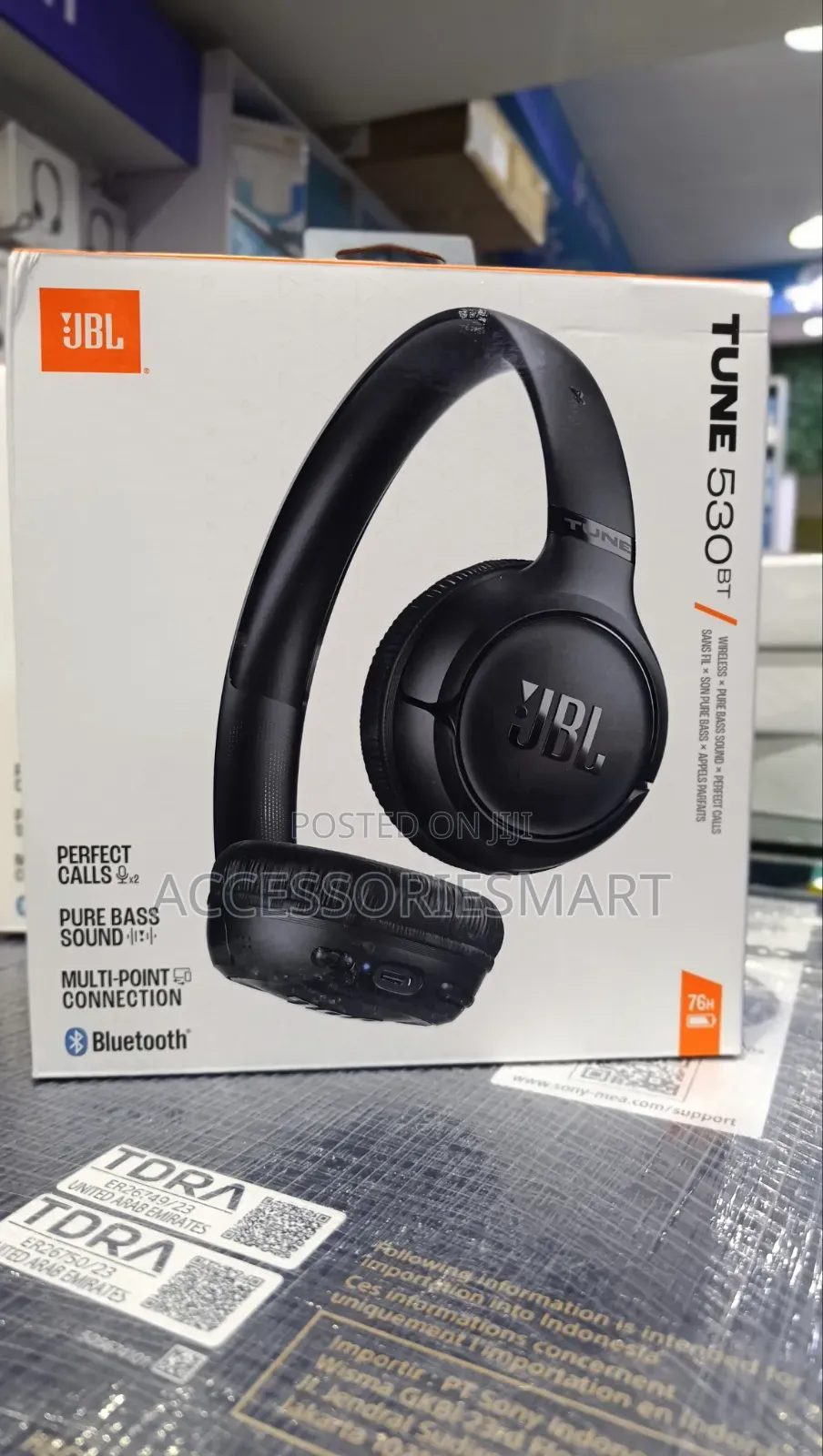 JBL Tune 530BT Wireless on-Ear Bluetooth Headphones